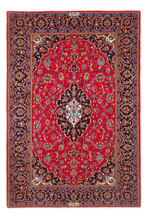 Alfombra persa - Keshan - 180 x 115 cm - rojo