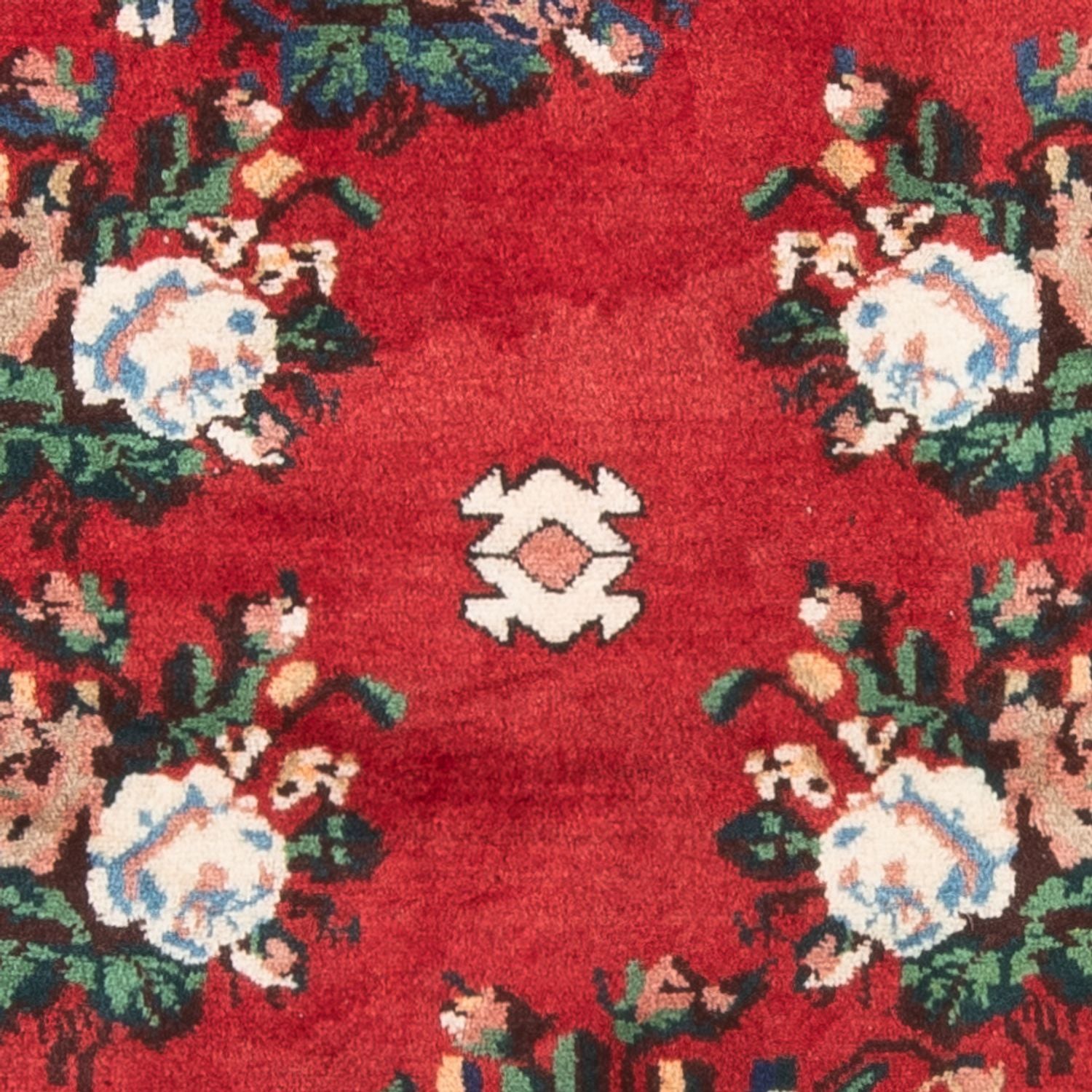 Alfombra persa - Nómada - 140 x 115 cm - multicolor
