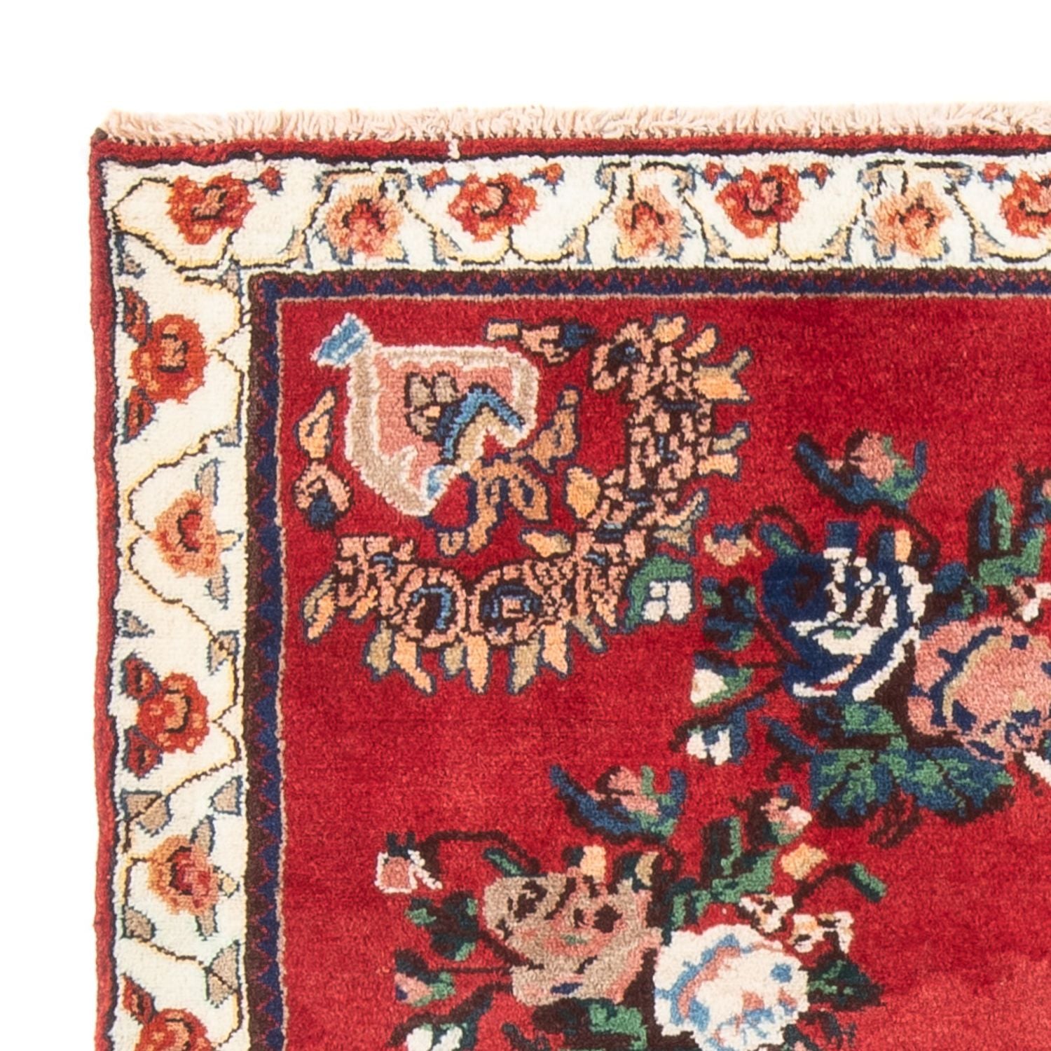 Alfombra persa - Nómada - 140 x 115 cm - multicolor