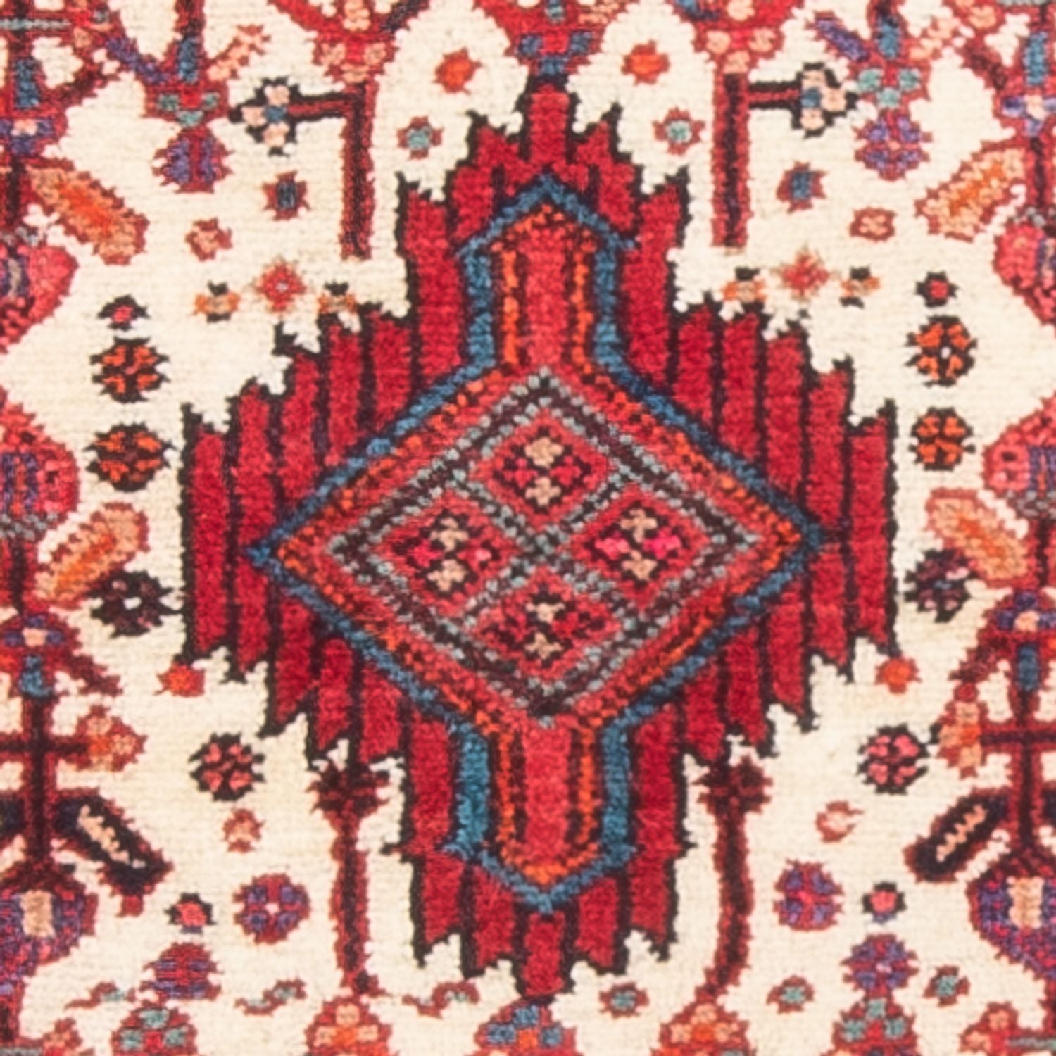 Alfombra de pasillo Alfombra persa - Nómada - 295 x 60 cm - rojo