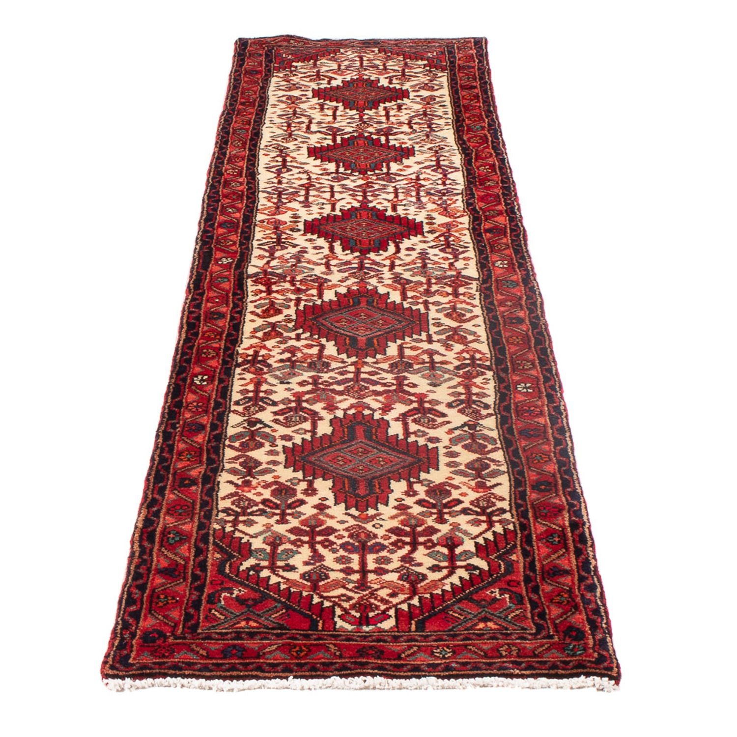 Alfombra de pasillo Alfombra persa - Nómada - 295 x 60 cm - rojo