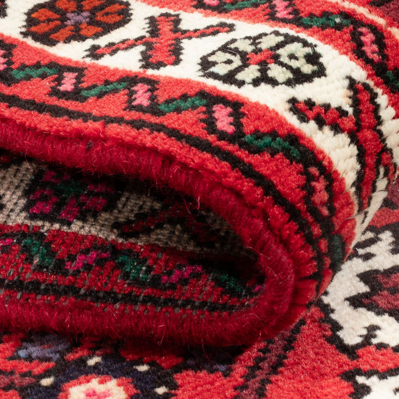Alfombra de pasillo Alfombra persa - Nómada - 245 x 76 cm - rojo