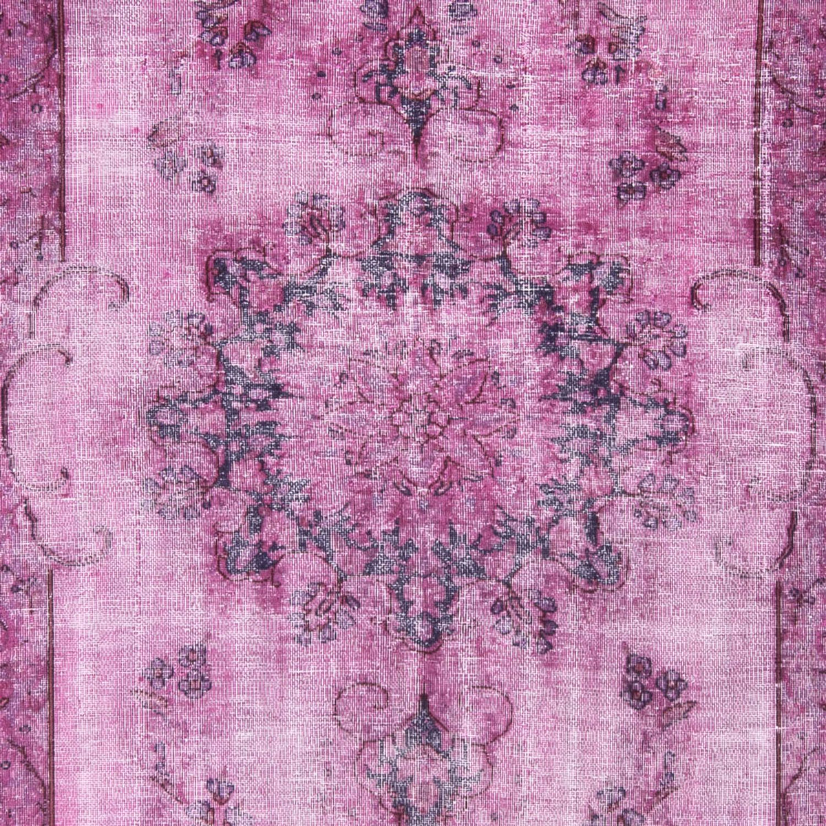 Alfombra Vintage - 268 x 183 cm - púrpura