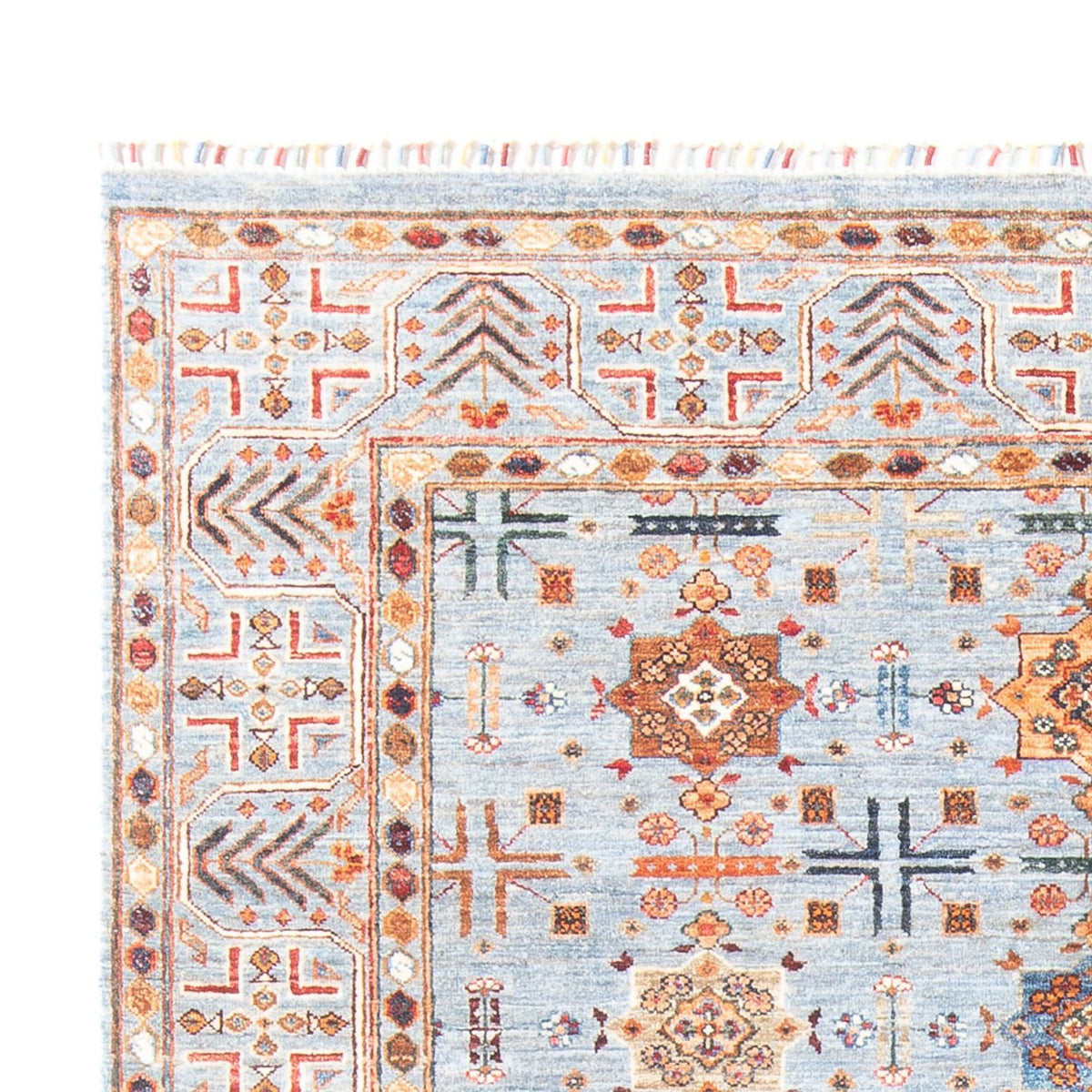 Ariana Alfombra 172x231cm - Alfombra oriental - azul claro