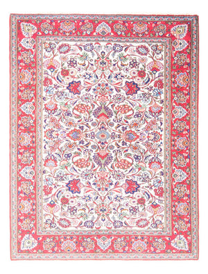 Alfombra persa - Ghom - 202 x 150 cm - azul claro