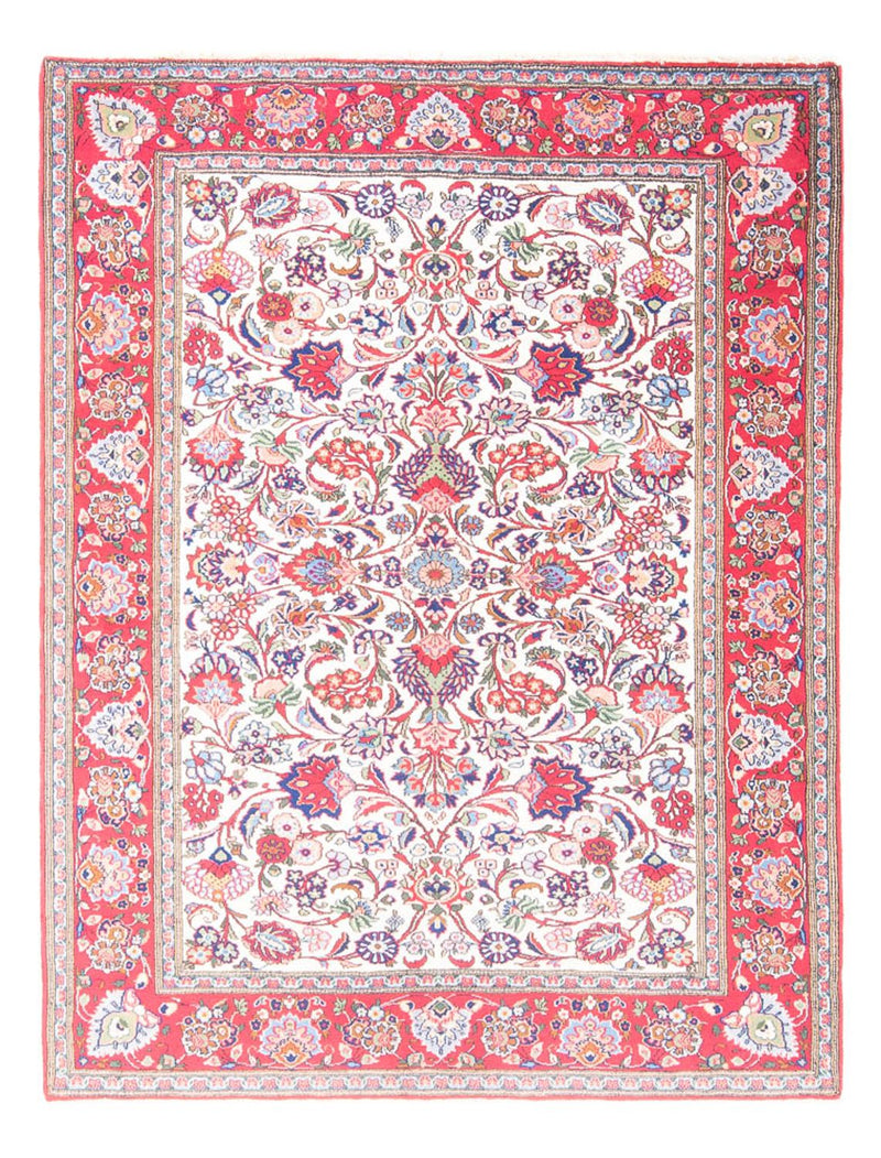 Alfombra persa - Ghom - 202 x 150 cm - azul claro
