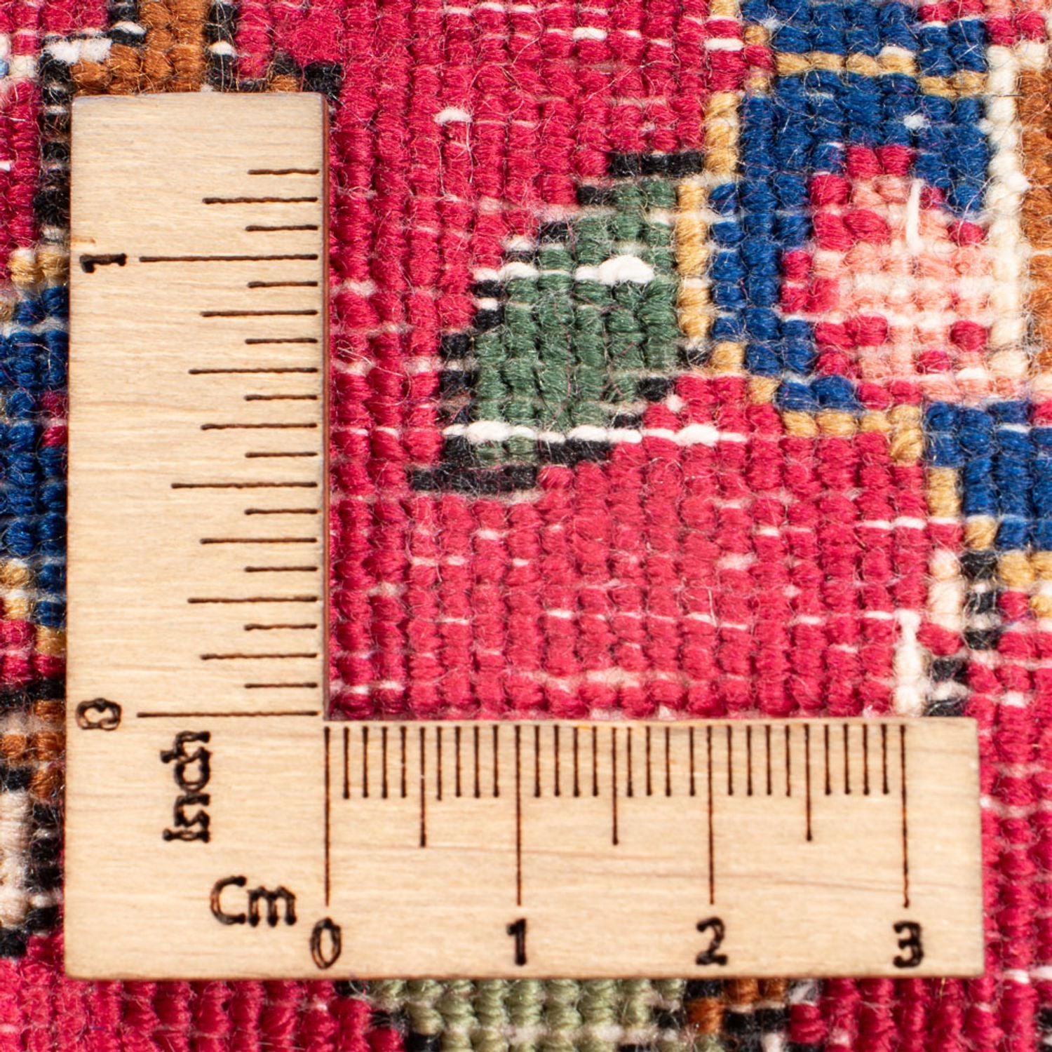 Alfombra persa - Ghom - 202 x 150 cm - azul claro