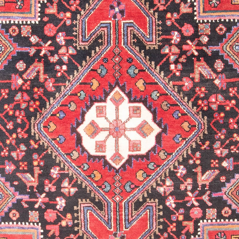 Alfombra persa - Nómada - 237 x 133 cm - azul oscuro