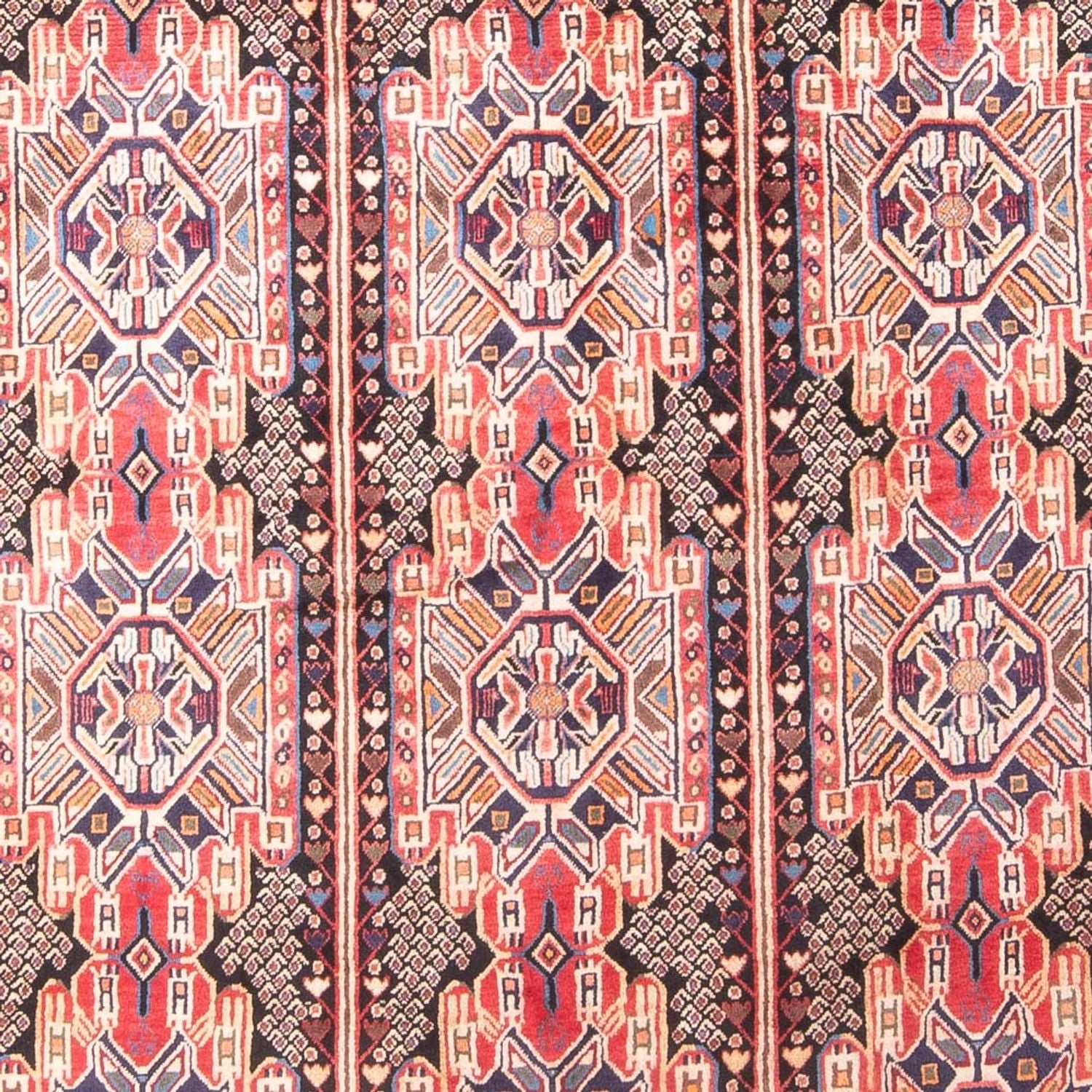 Alfombra persa - Nómada - 225 x 167 cm - multicolor