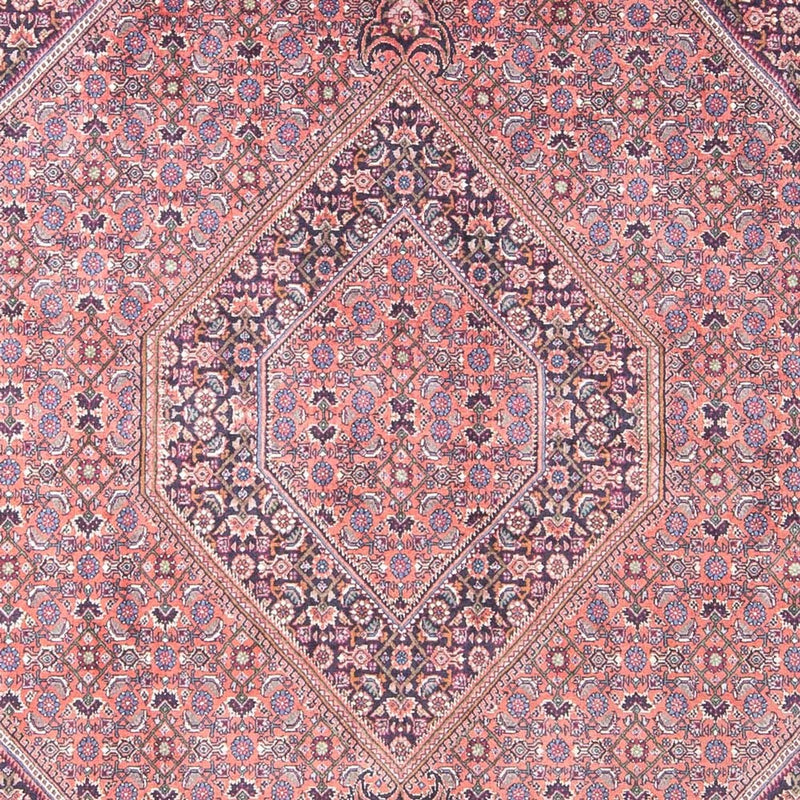 Alfombra persa - Bidjar - 240 x 145 cm - rojo claro