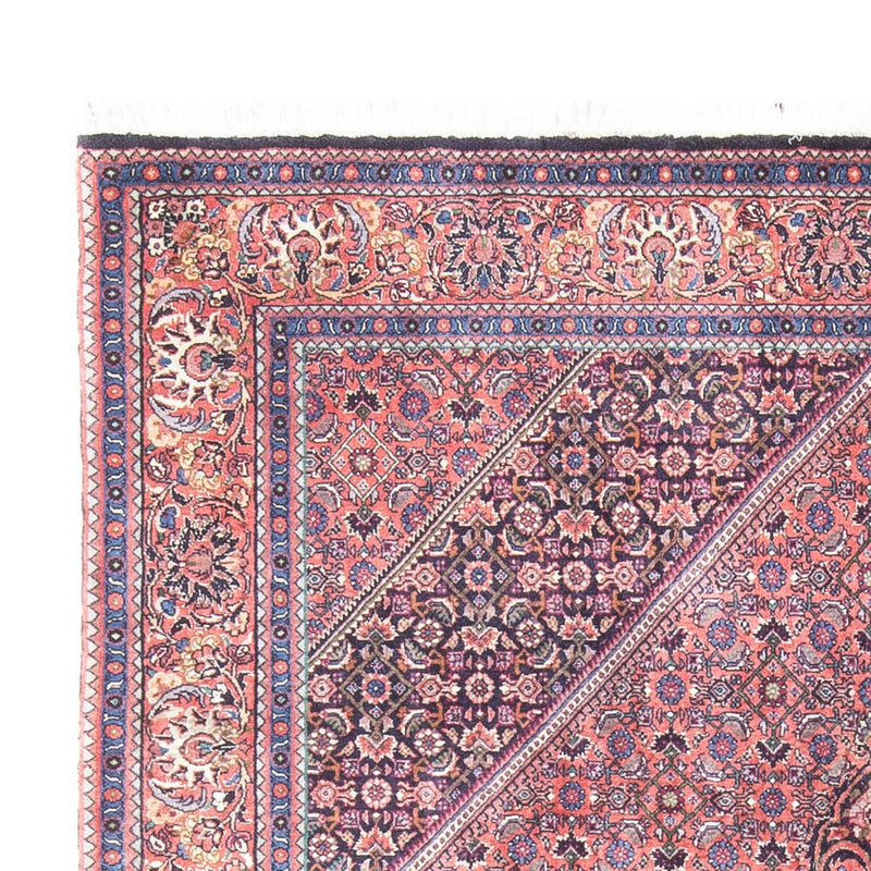 Alfombra persa - Bidjar - 240 x 145 cm - rojo claro