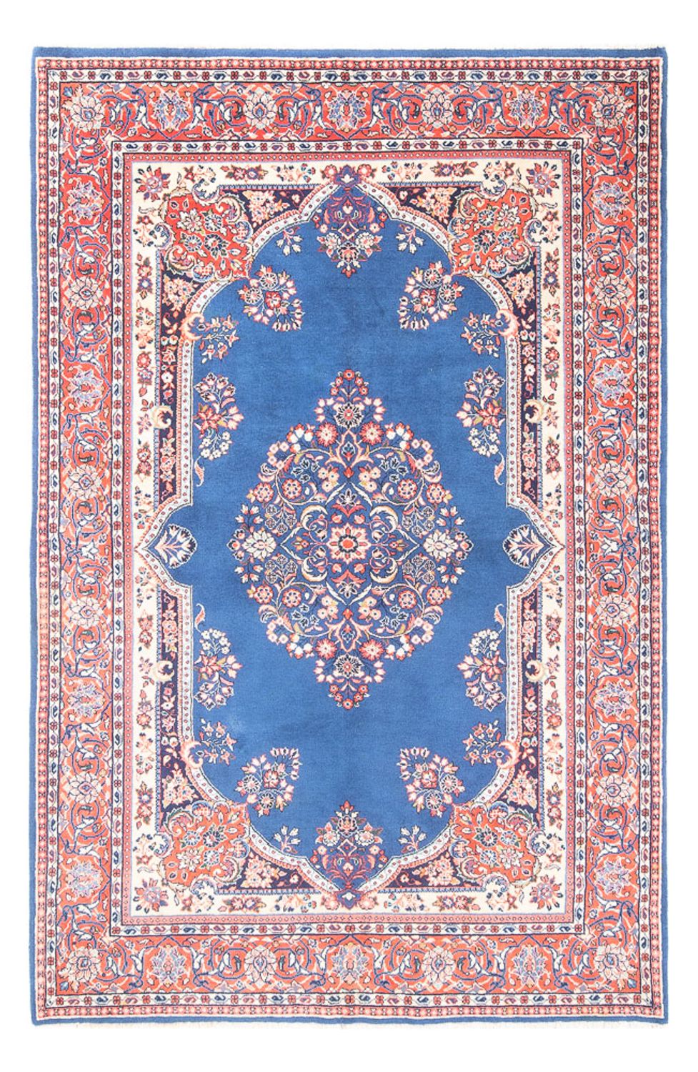 Alfombra persa - Clásica - 253 x 162 cm - azul