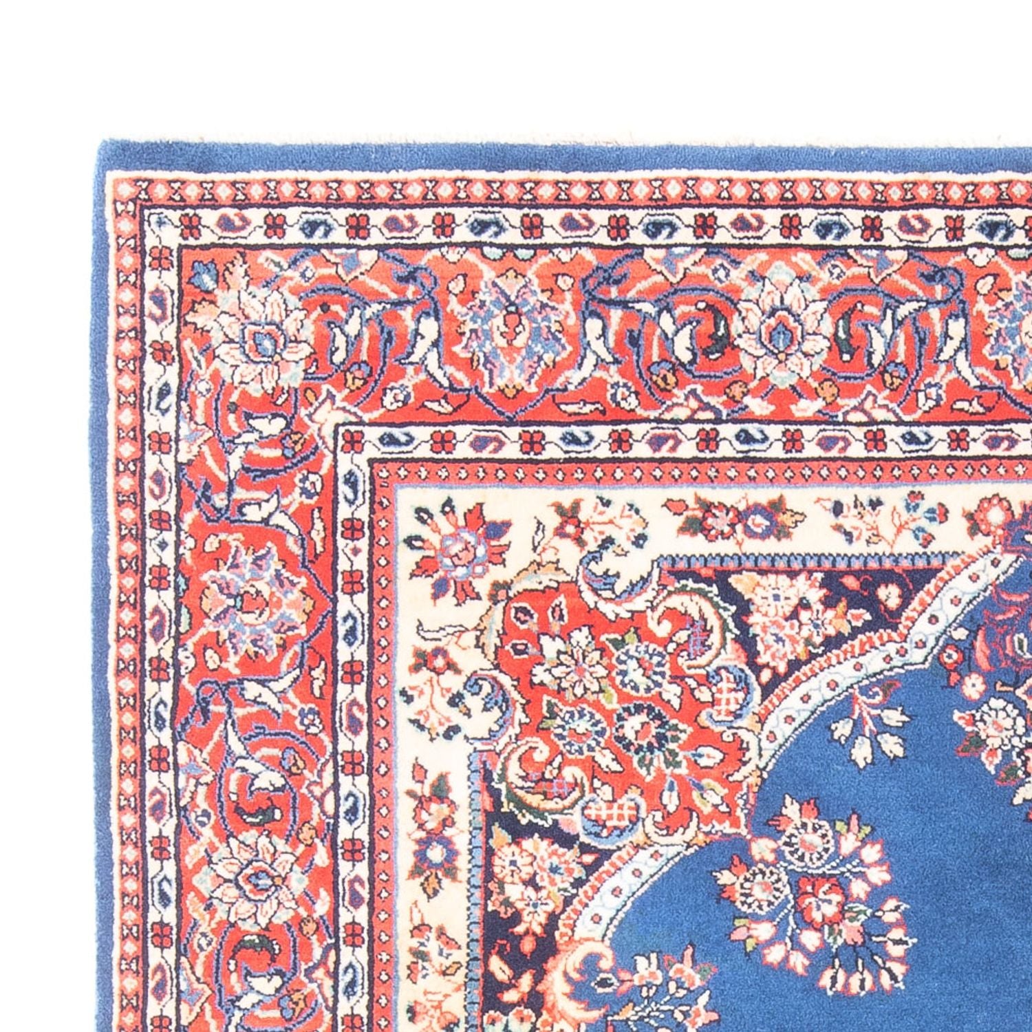 Alfombra persa - Clásica - 253 x 162 cm - azul