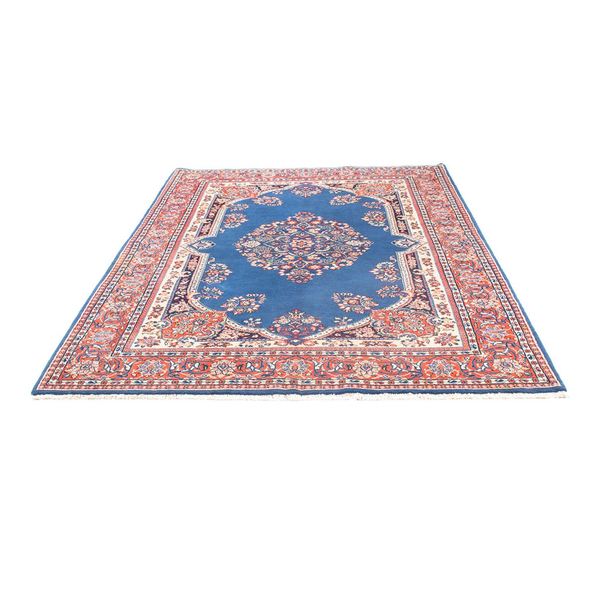 Alfombra persa - Clásica - 253 x 162 cm - azul