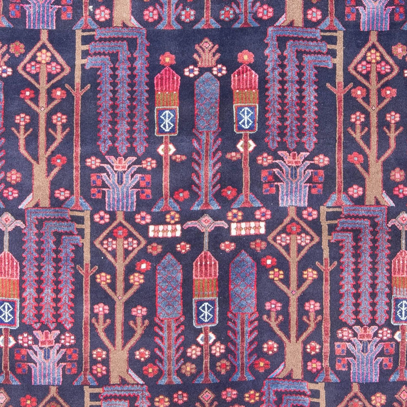 Alfombra persa - Nómada - 230 x 160 cm - púrpura