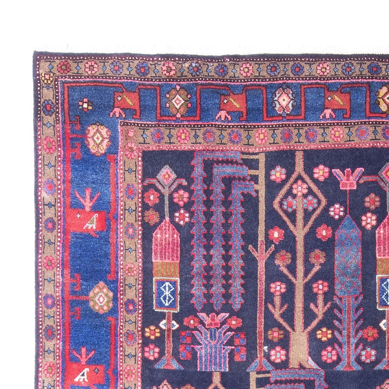 Alfombra persa - Nómada - 230 x 160 cm - púrpura