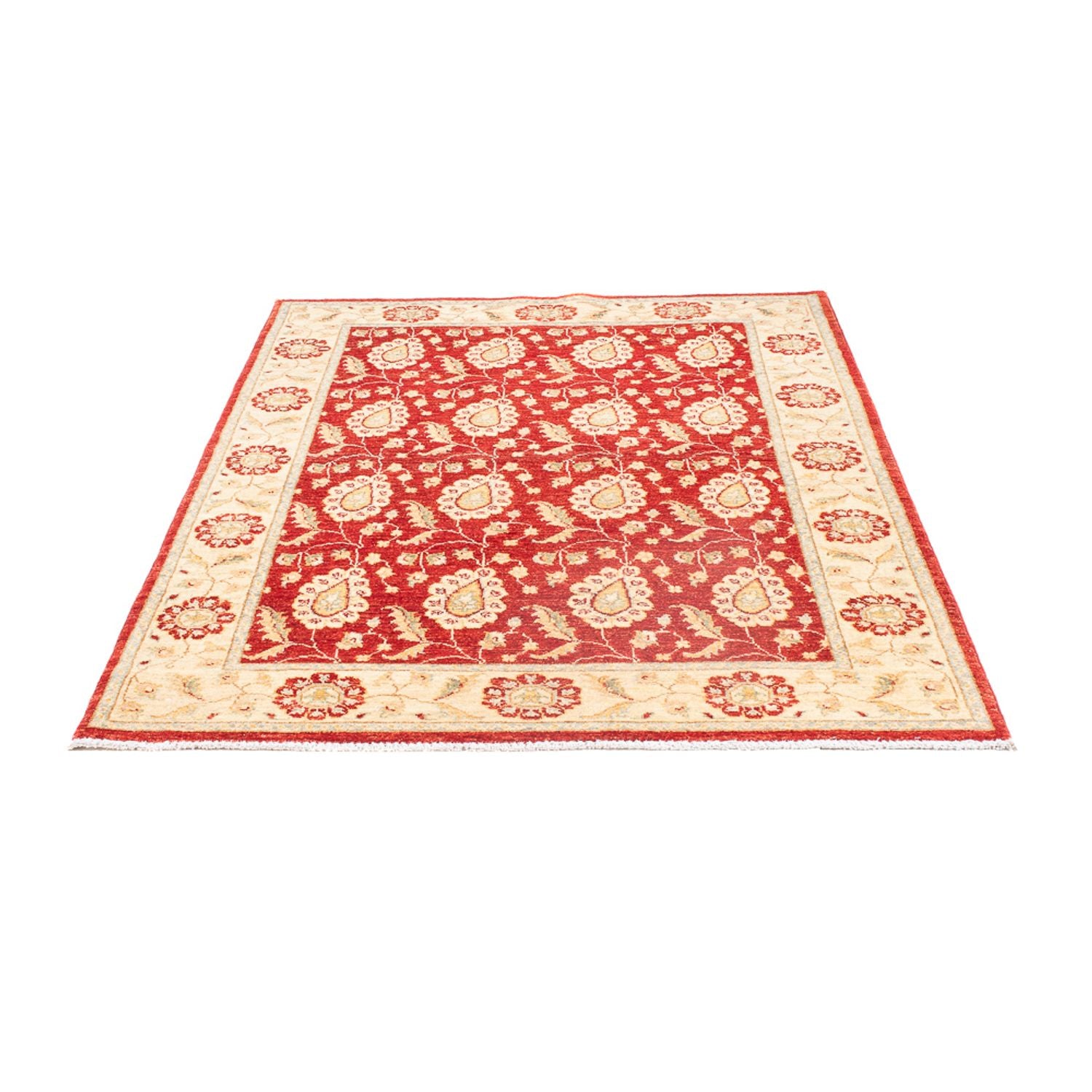 Alfombra Ziegler - 174 x 121 cm - rojo