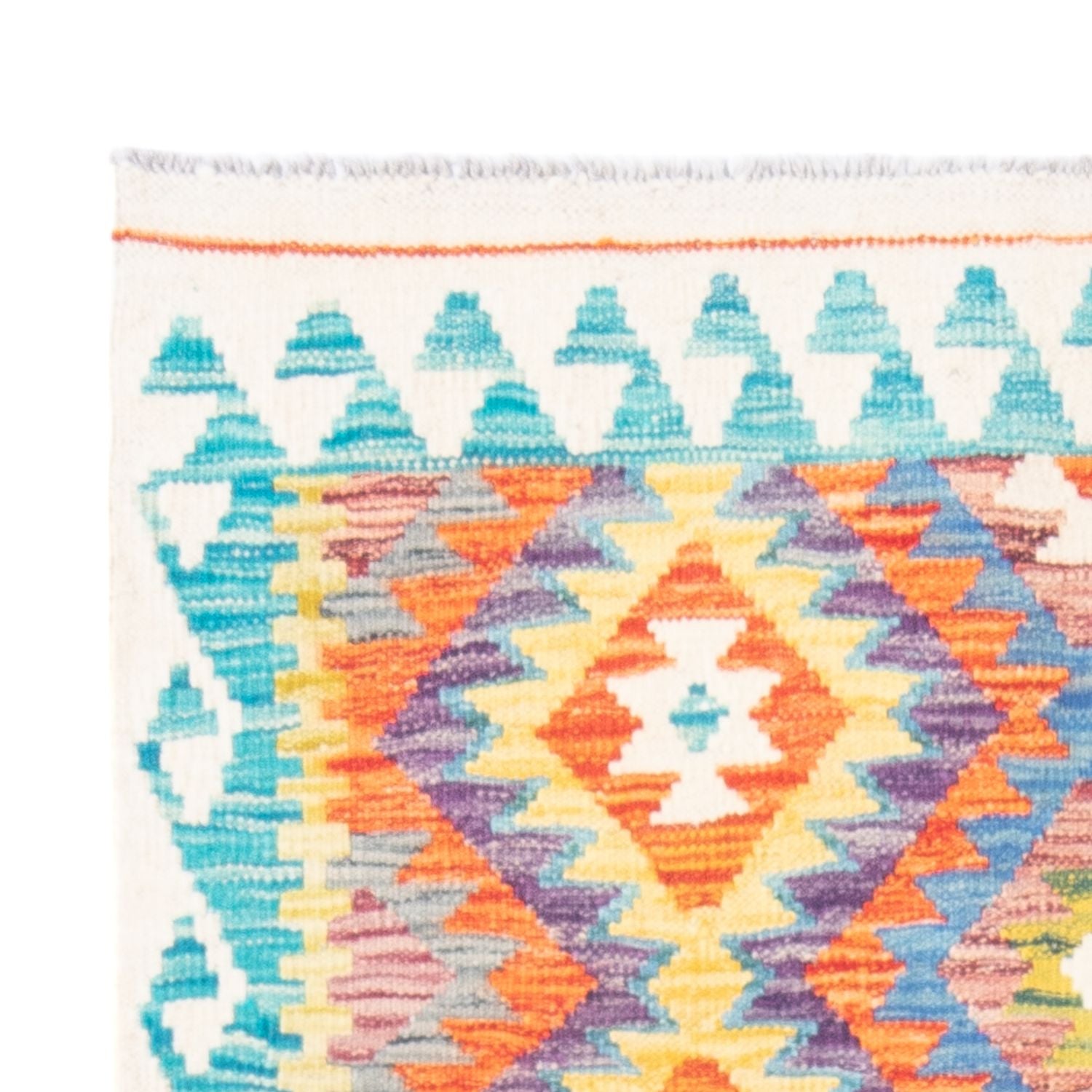 Alfombra Kelim - Splash - 155 x 102 cm - multicolor