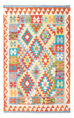 Alfombra Kelim - Splash - 147 x 101 cm - multicolor
