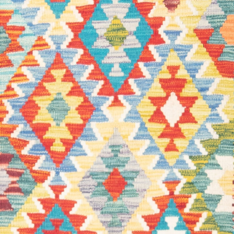 Alfombra Kelim - Splash - 147 x 101 cm - multicolor