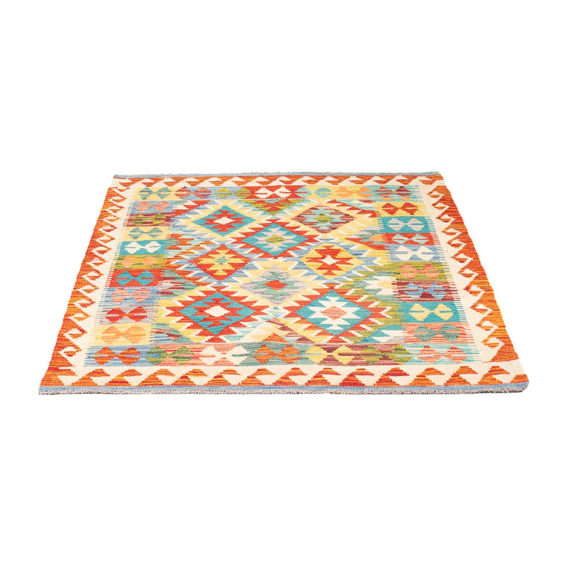 Alfombra Kelim - Splash - 147 x 101 cm - multicolor