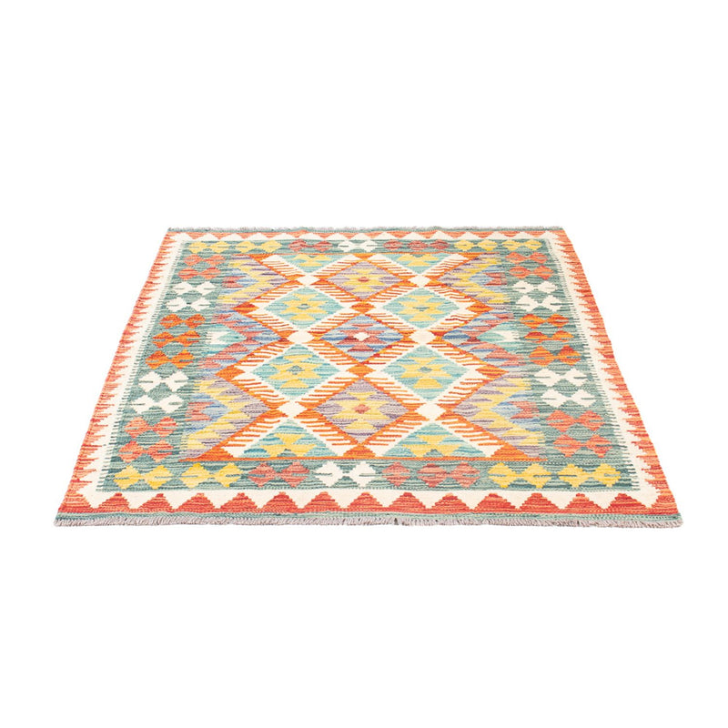 Alfombra Kelim - Splash - 150 x 110 cm - multicolor