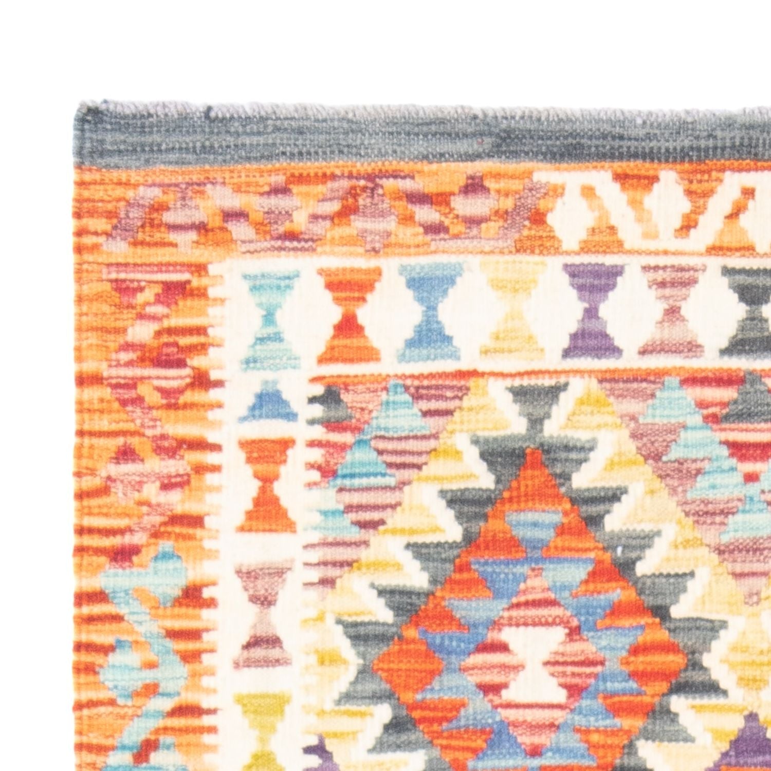 Alfombra Kelim - Splash - 151 x 105 cm - multicolor