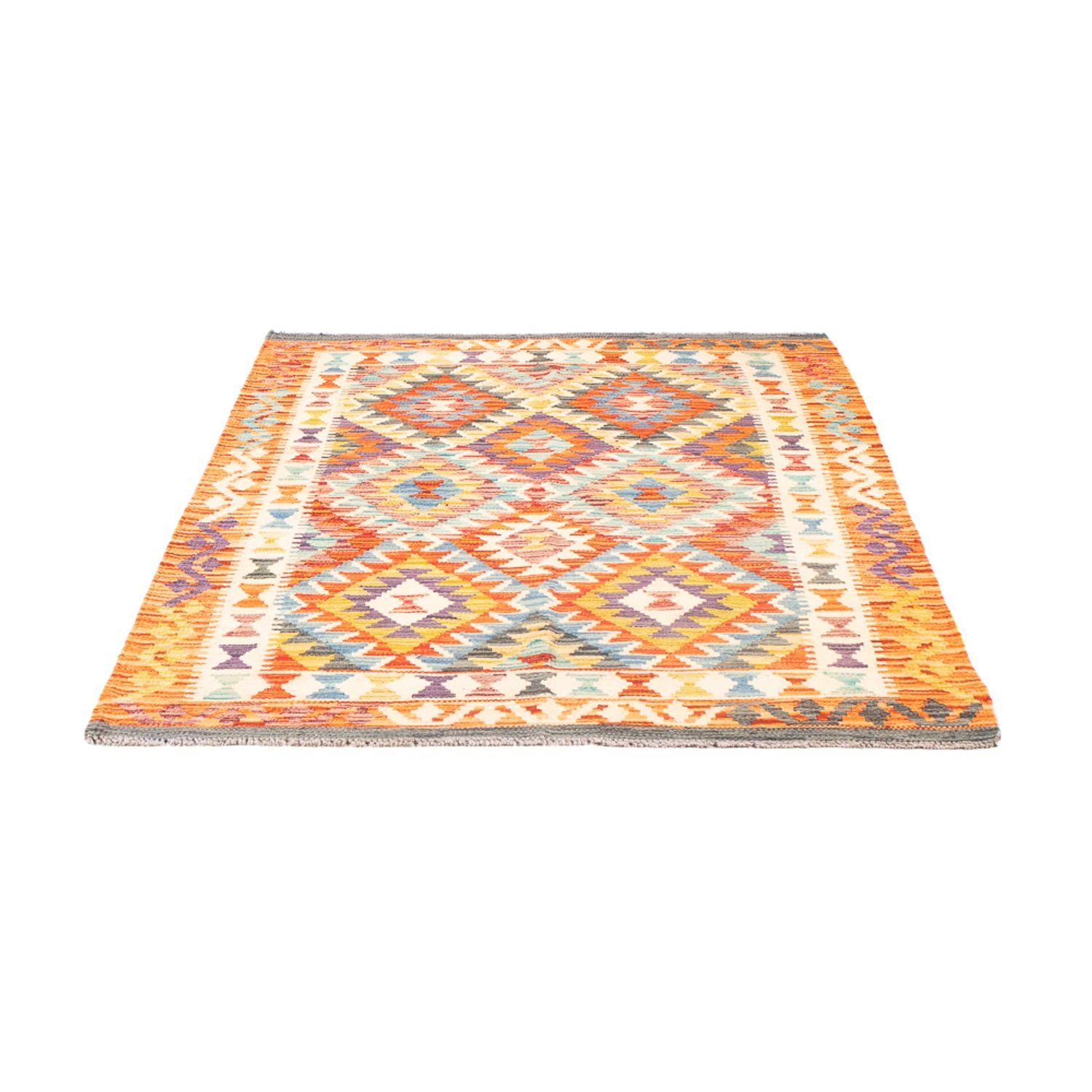 Alfombra Kelim - Splash - 151 x 105 cm - multicolor