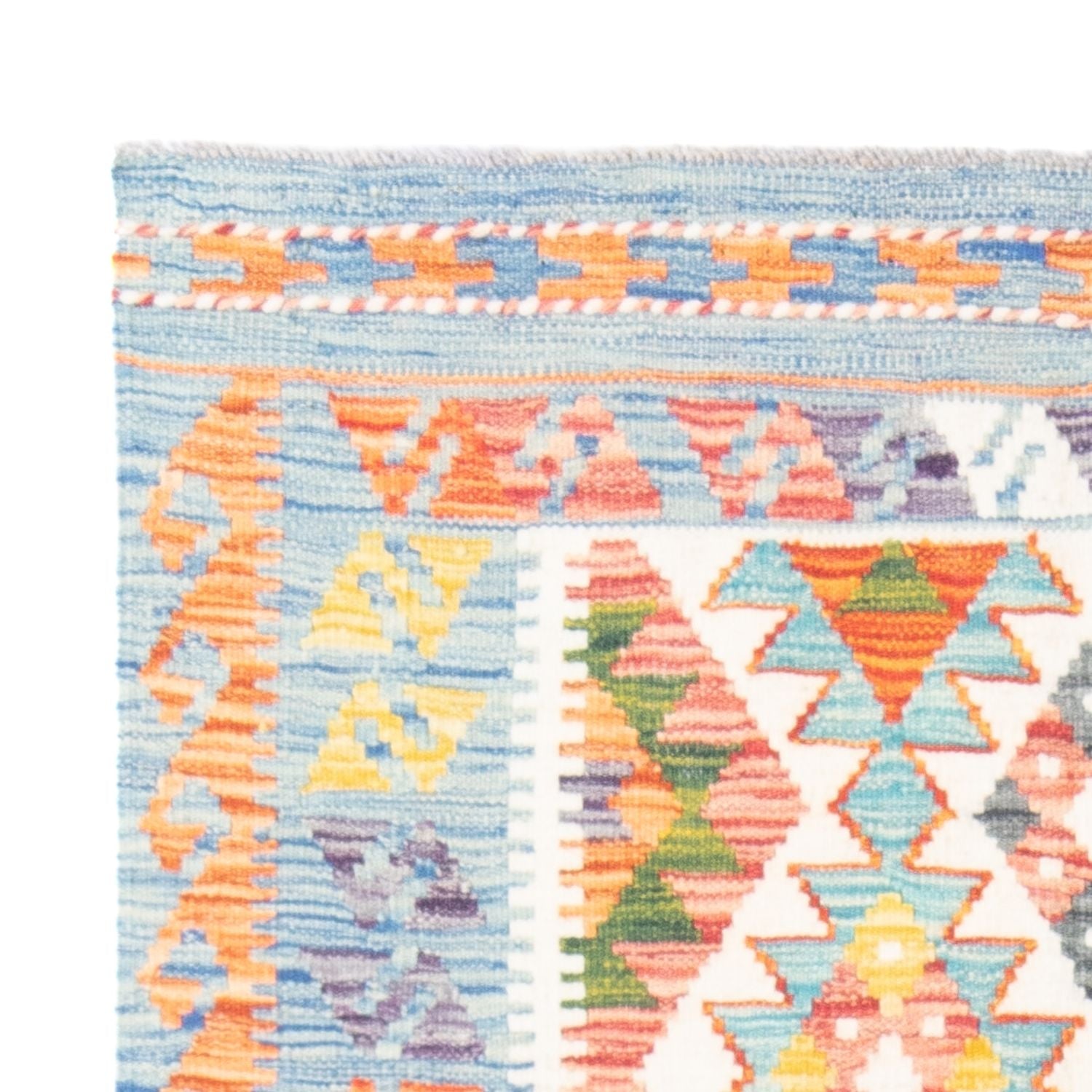 Alfombra Kelim - Splash - 143 x 98 cm - multicolor