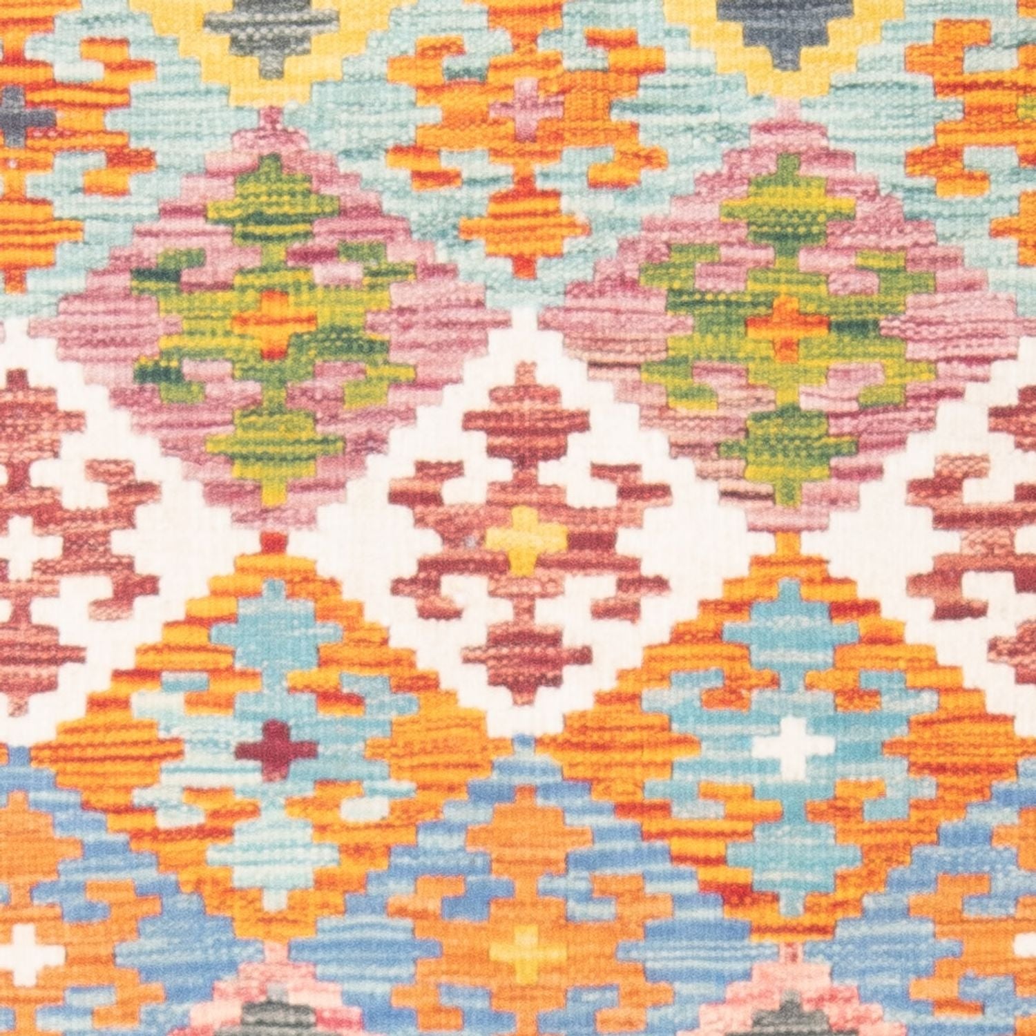 Alfombra Kelim - Splash - 144 x 100 cm - multicolor