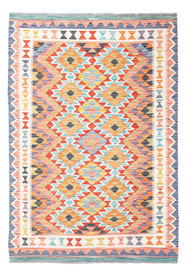 Alfombra Kelim - Splash - 156 x 105 cm - multicolor