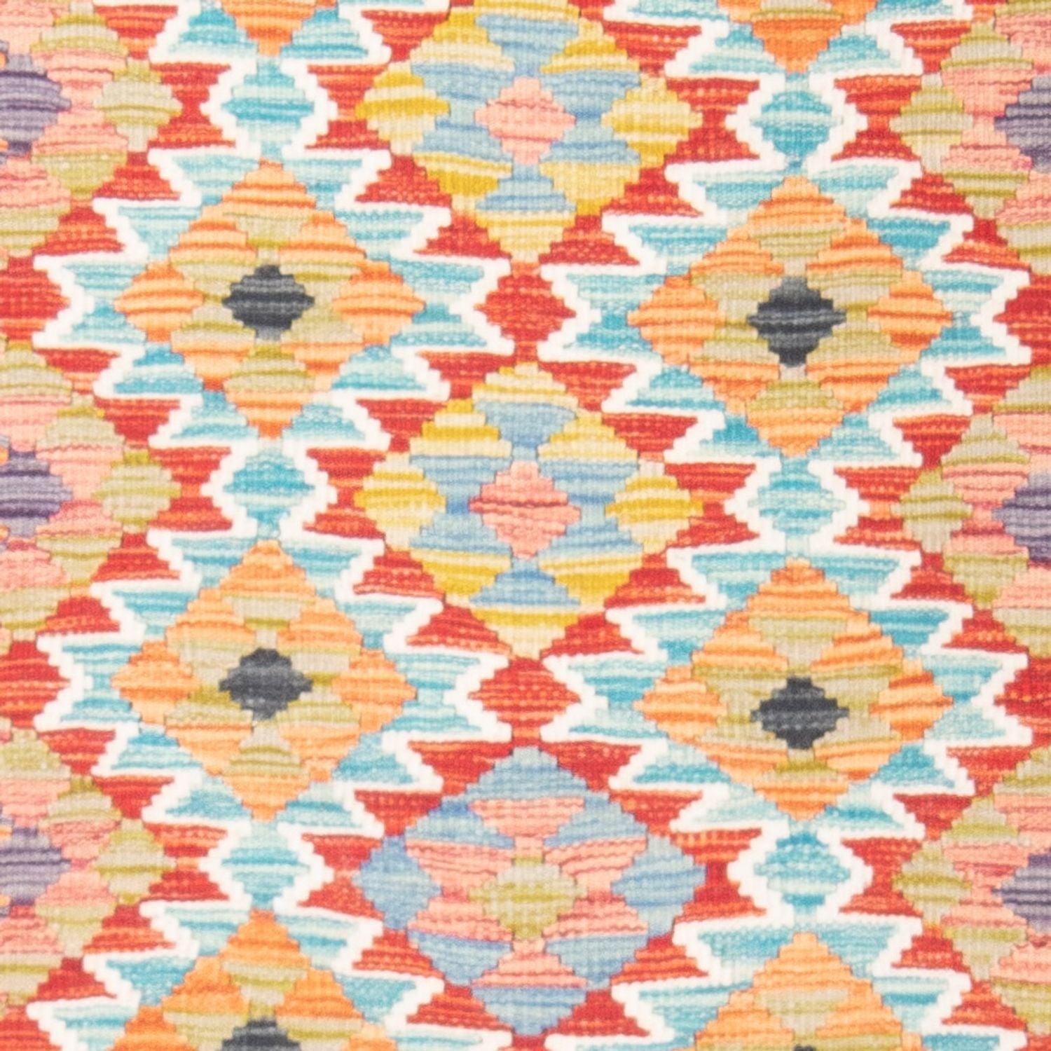 Alfombra Kelim - Splash - 156 x 105 cm - multicolor