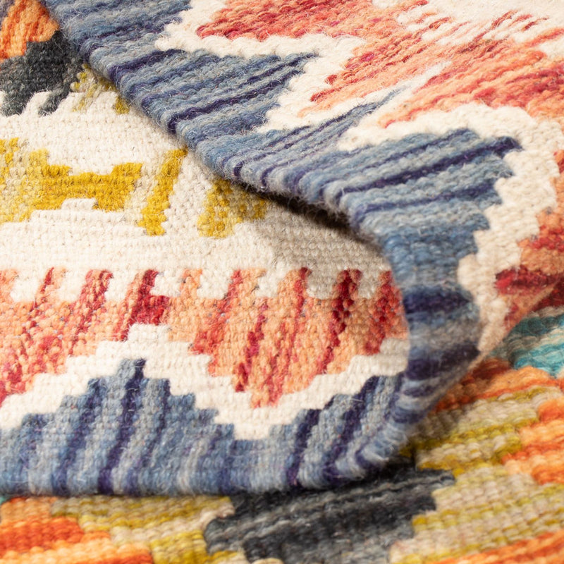 Alfombra Kelim - Splash - 156 x 105 cm - multicolor