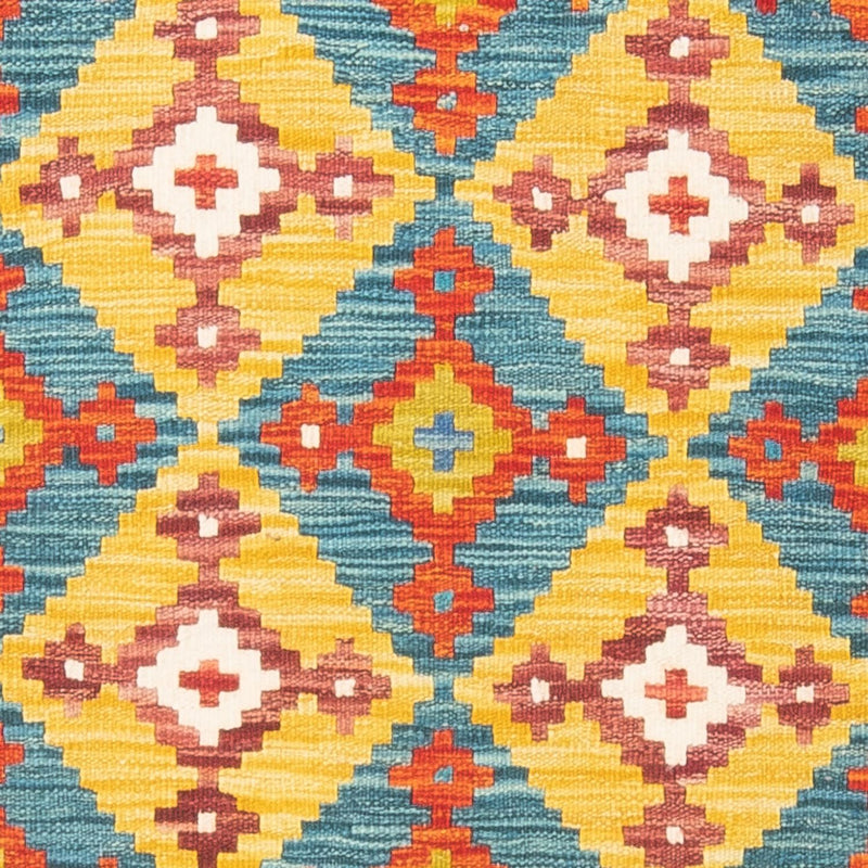 Alfombra Kelim - Splash - 143 x 104 cm - multicolor