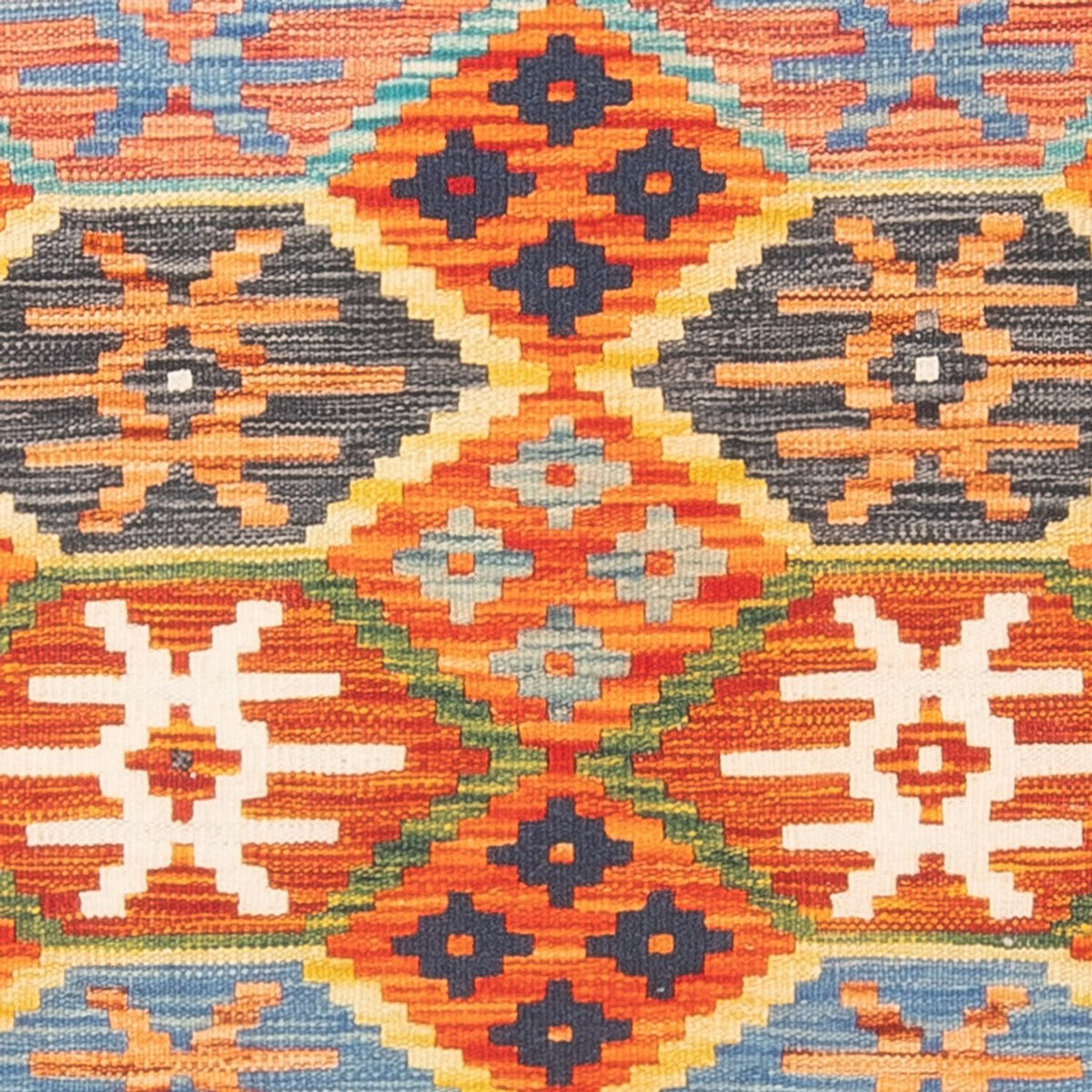 Alfombra Kelim - Splash - 150 x 99 cm - multicolor