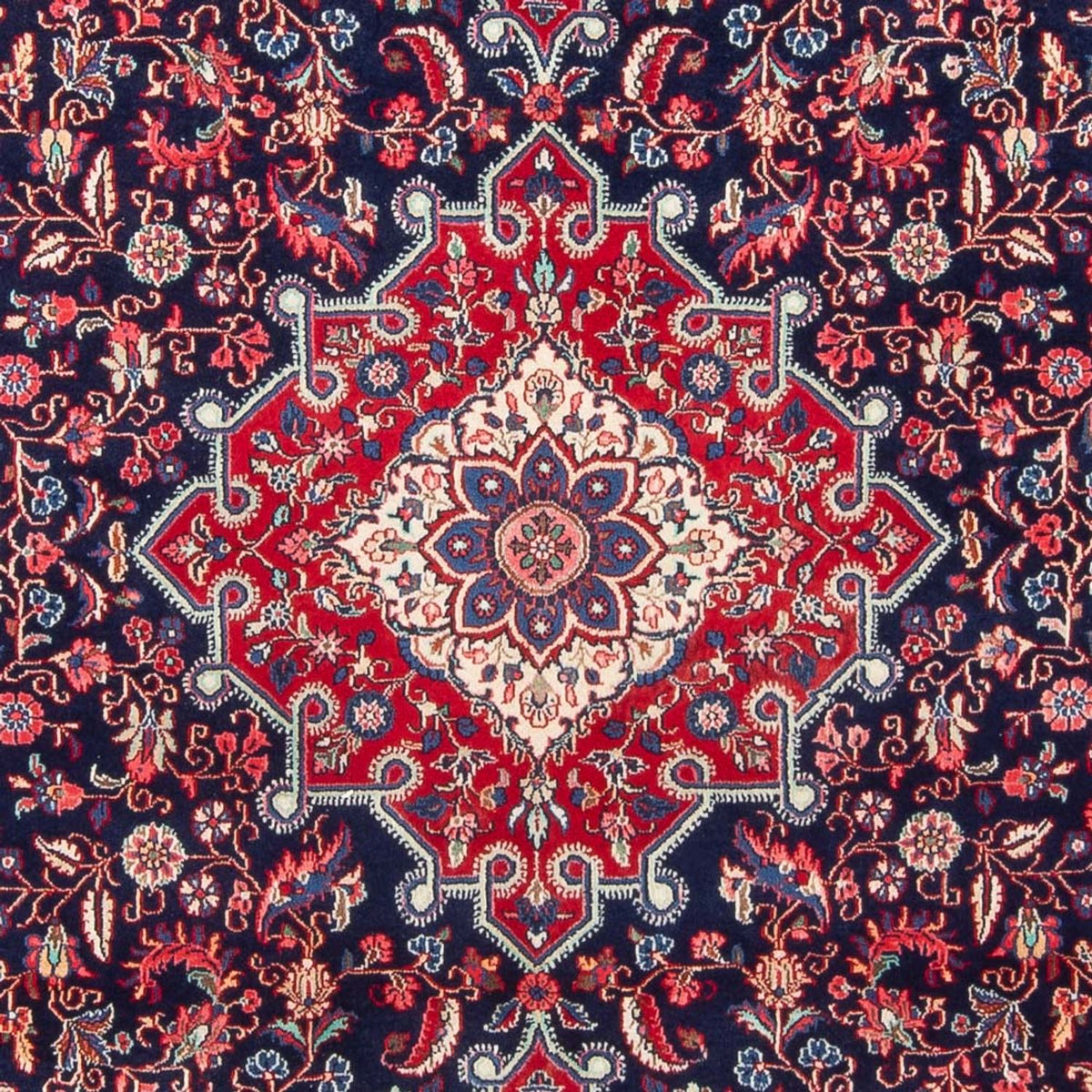 Alfombra persa - Clásica - 315 x 217 cm - rojo oscuro