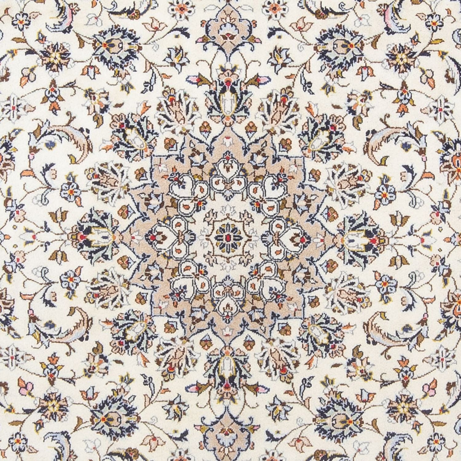Alfombra persa - Keshan - 308 x 205 cm - crema