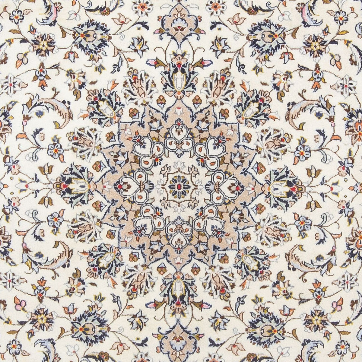 Alfombra persa - Keshan - 308 x 205 cm - crema