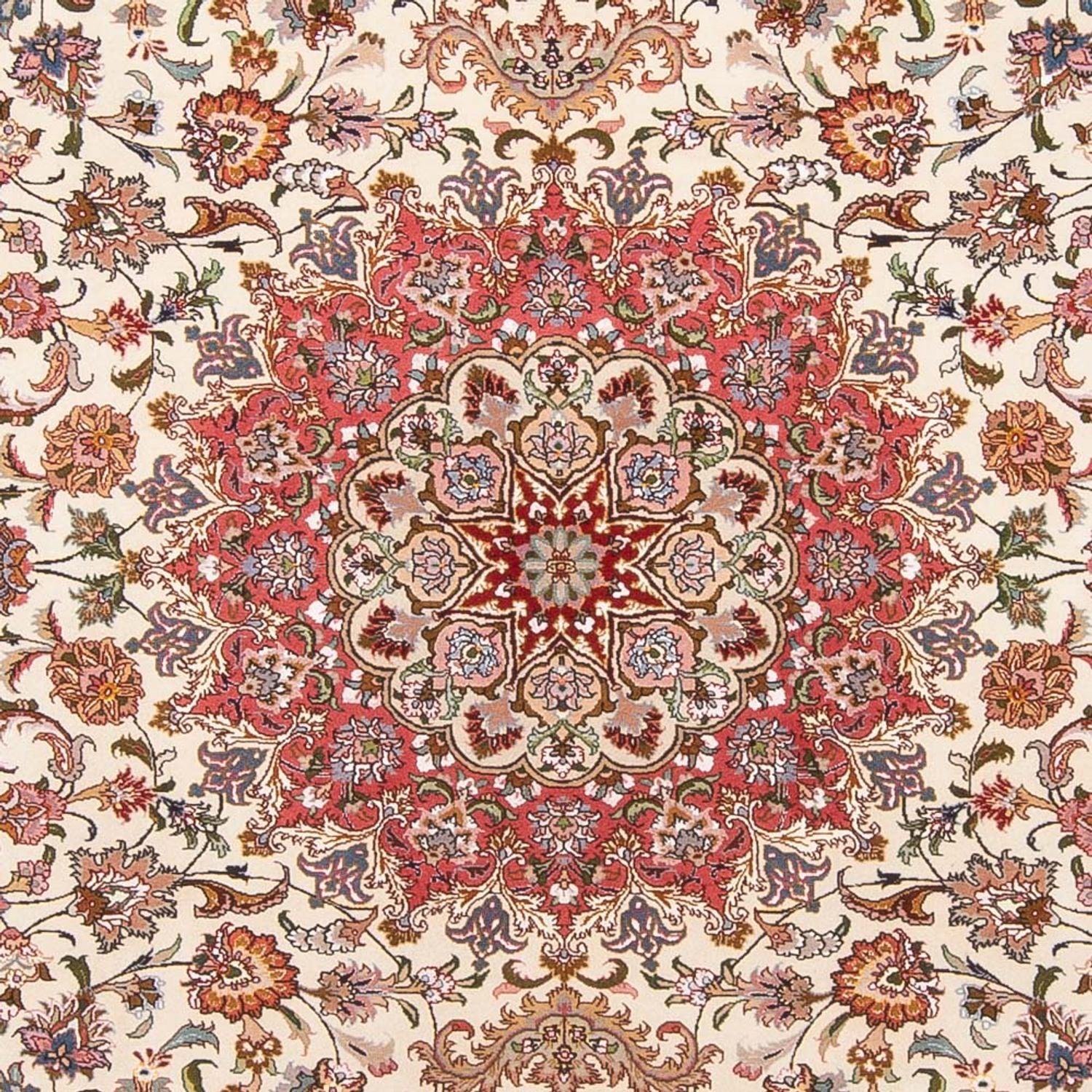 Alfombra Persa - Tabriz - Real - 302 x 200 cm - crema