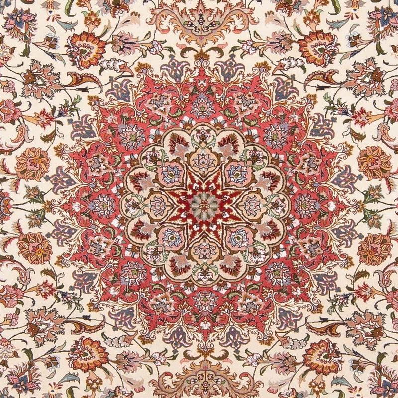 Alfombra Persa - Tabriz - Real - 302 x 200 cm - crema