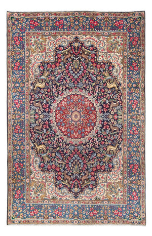Alfombra persa - Clásica - 306 x 192 cm - rojo oscuro