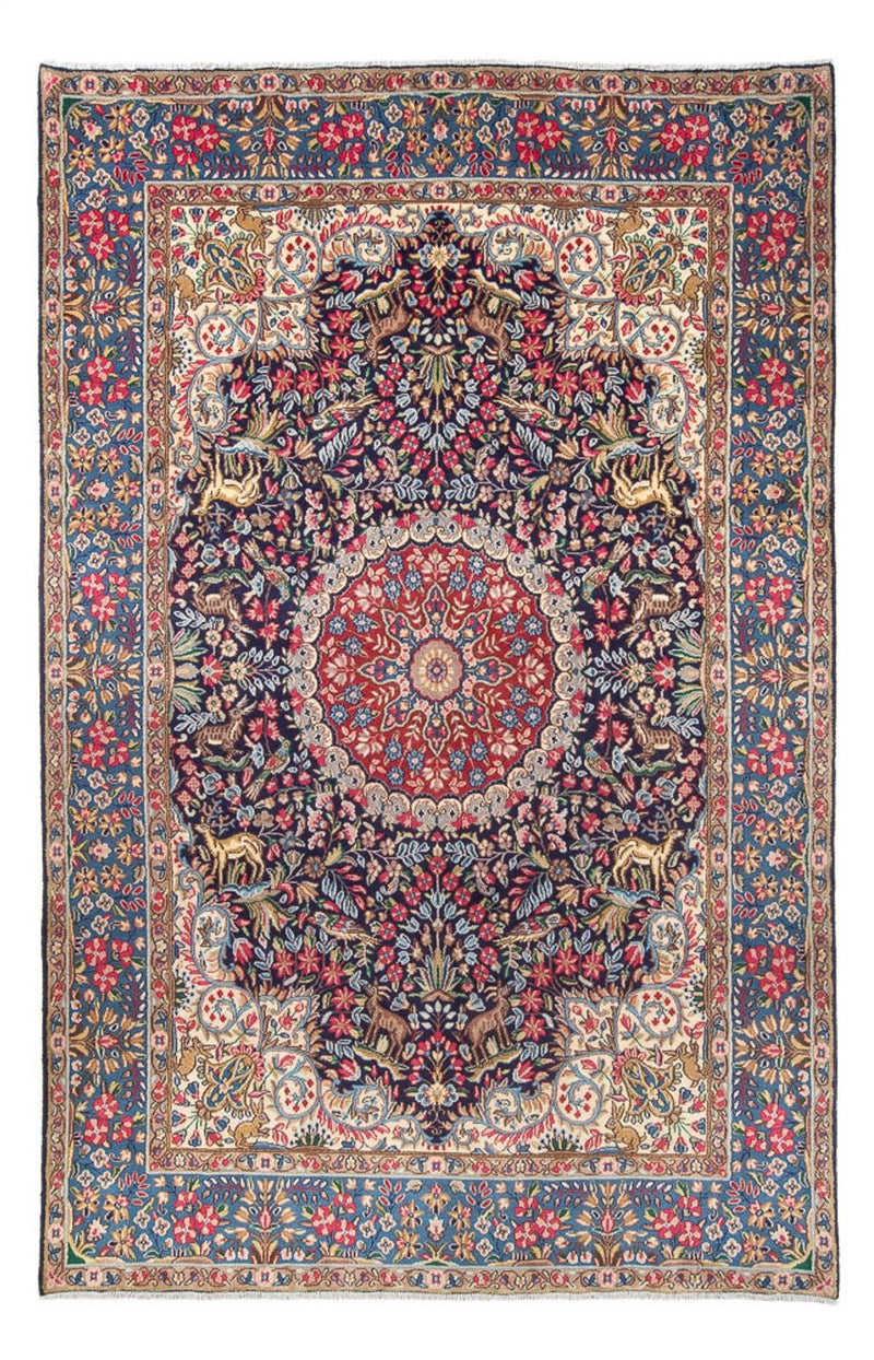 Alfombra persa - Clásica - 306 x 192 cm - rojo oscuro