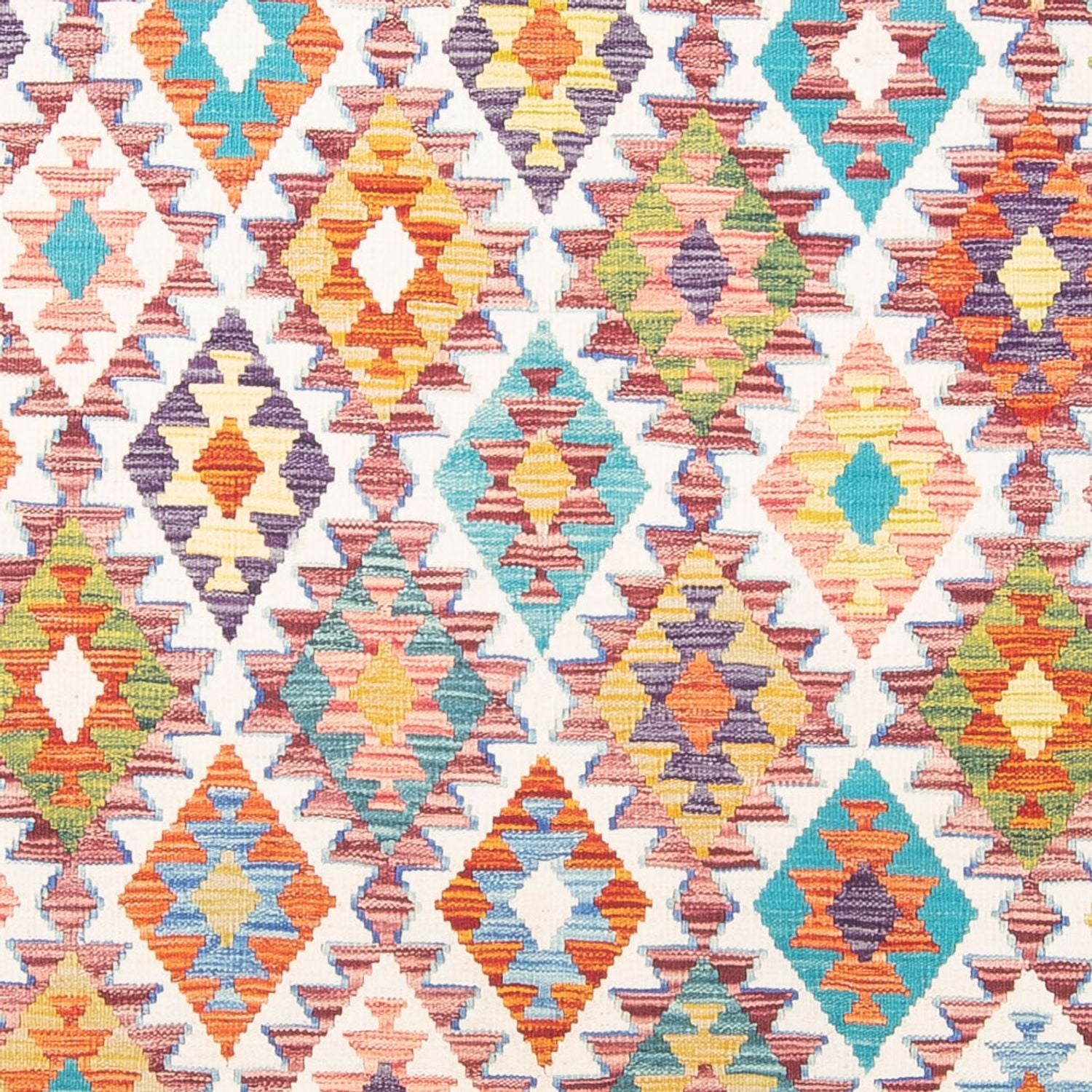Alfombra Kelim - Splash - 290 x 205 cm - multicolor