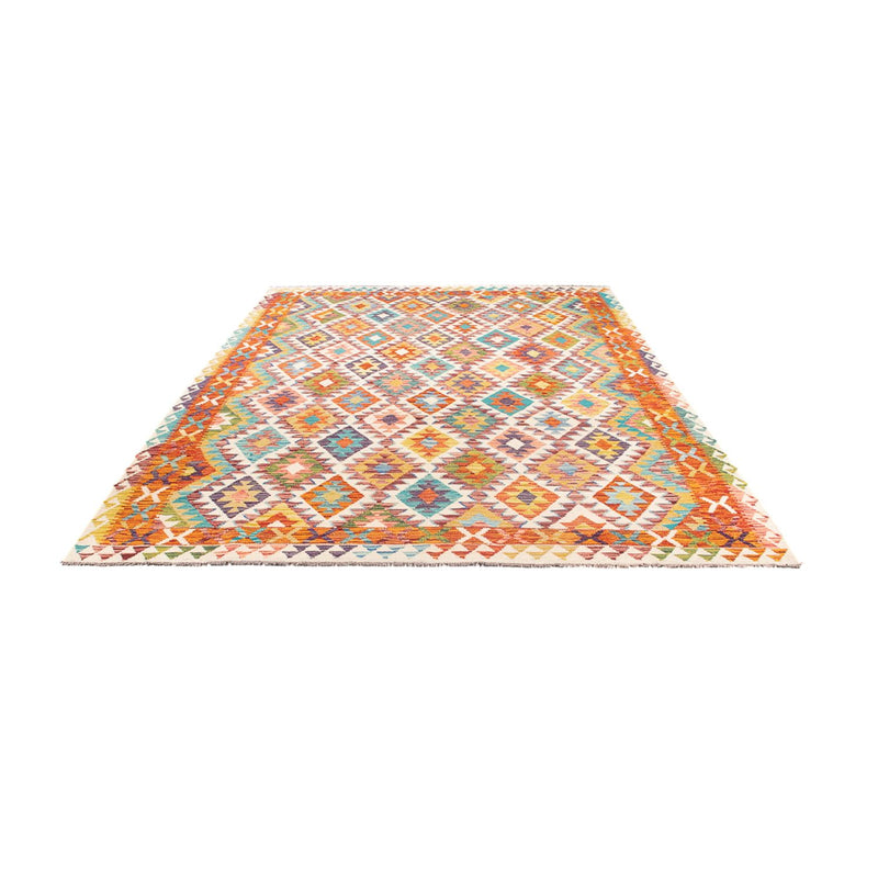 Alfombra Kelim - Splash - 290 x 205 cm - multicolor