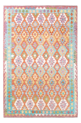 Alfombra Kelim - Splash - 298 x 199 cm - multicolor