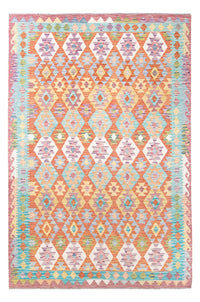 Alfombra Kelim - Splash - 298 x 199 cm - multicolor
