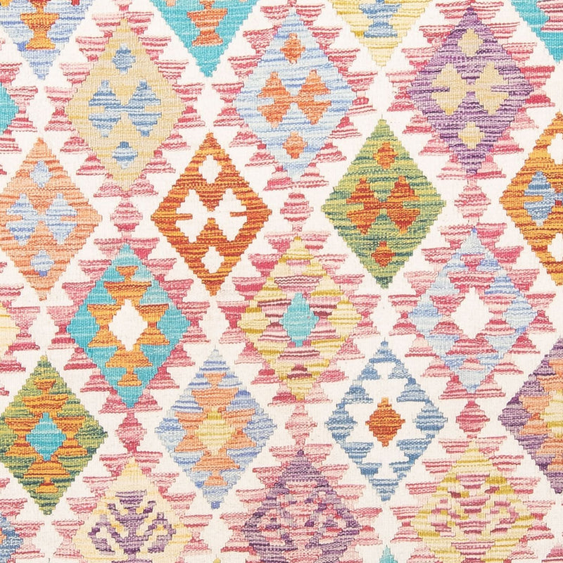 Alfombra Kelim - Splash - 291 x 198 cm - multicolor