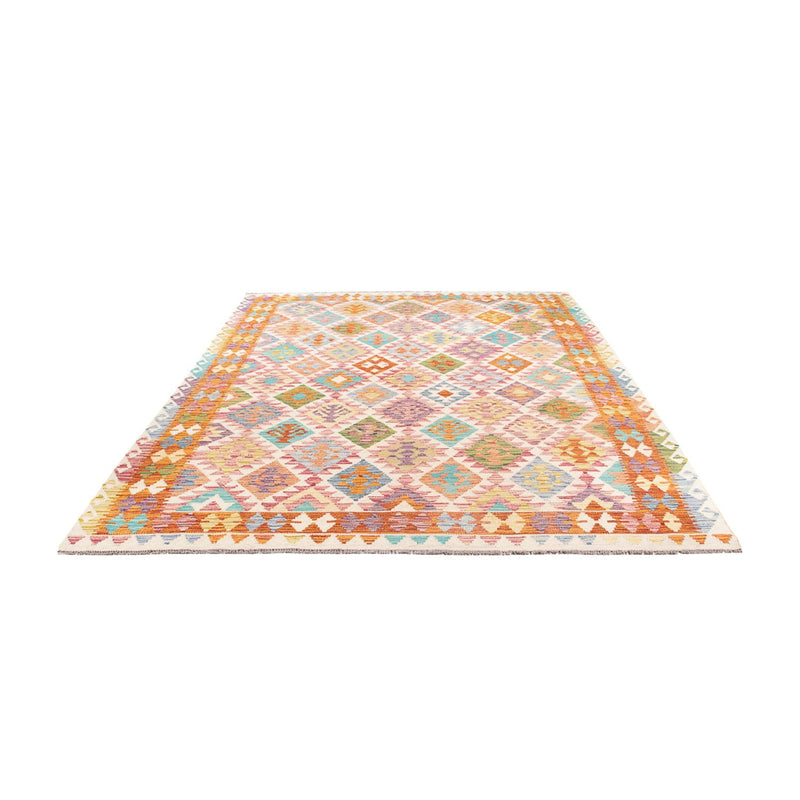 Alfombra Kelim - Splash - 291 x 198 cm - multicolor