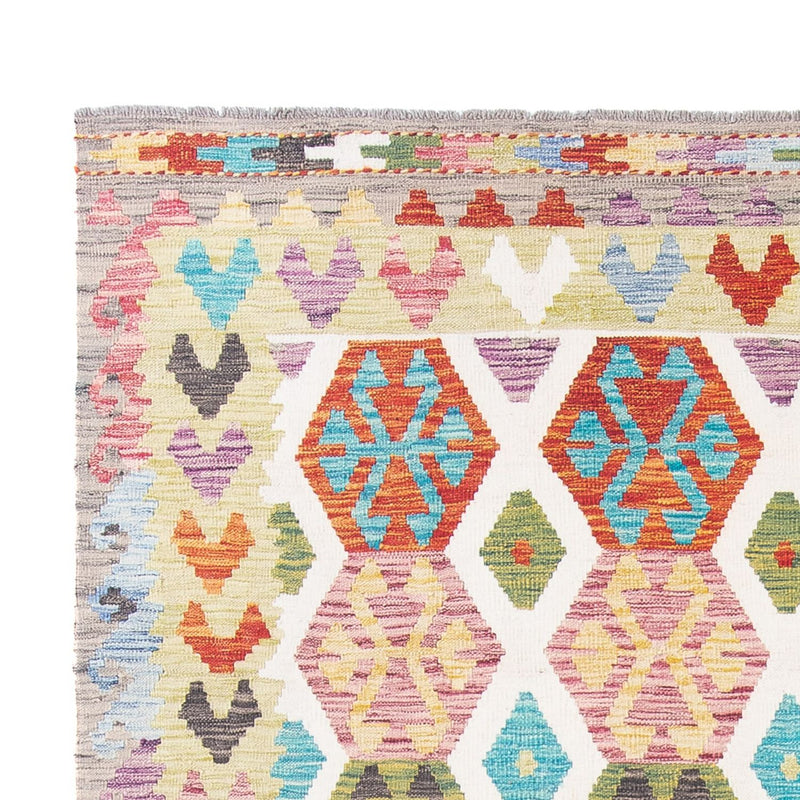Alfombra Kelim - Splash - 305 x 203 cm - multicolor