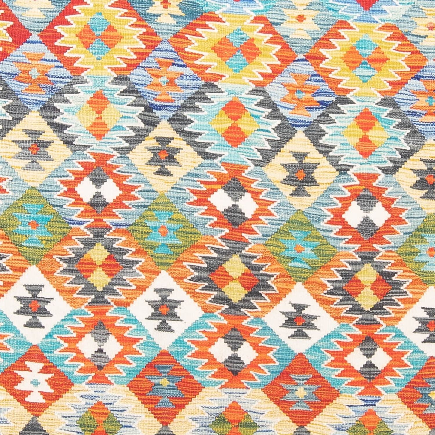 Alfombra Kelim - Splash - 290 x 202 cm - multicolor